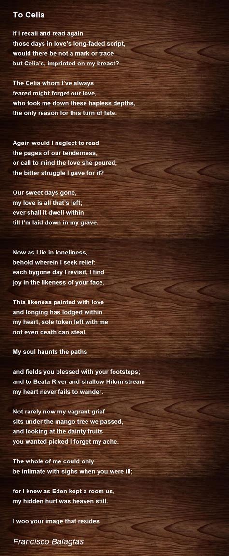 Francisco Balagtas Poems .